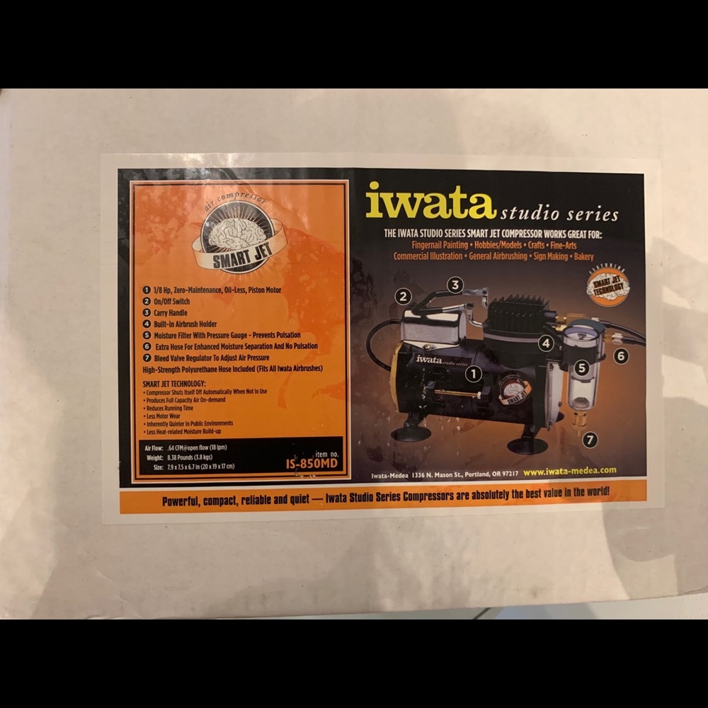 Studio Compressor Air Brush